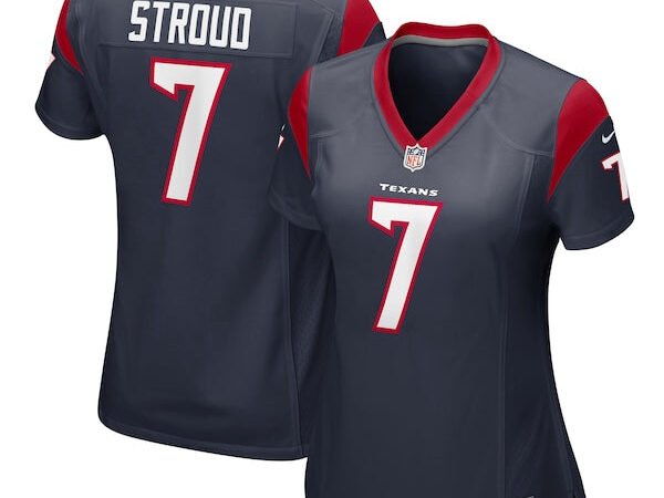 C.J. Stroud Houston Texans Nike Women's Player Jersey - Navy/Red/White
