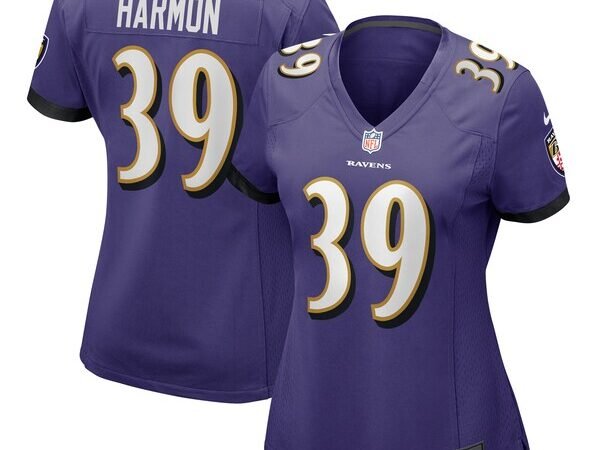 Duron Harmon Baltimore Ravens Nike Women's  Game Jersey -  Purple