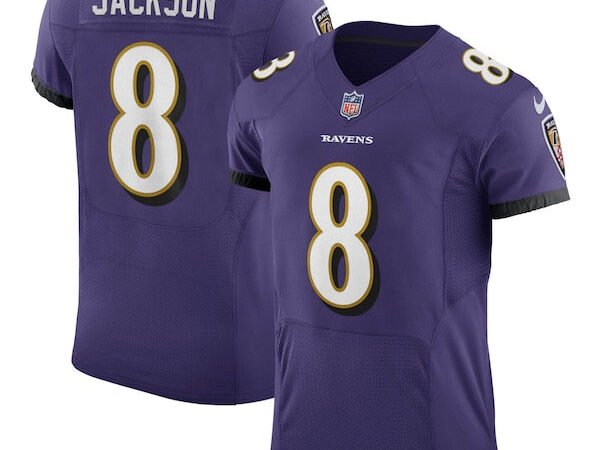 Lamar Jackson Baltimore Ravens Nike Vapor Elite Player Jersey - Purple