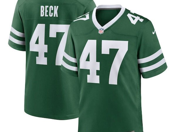 Andrew Beck New York Jets Nike Team Game Jersey - Legacy Green
