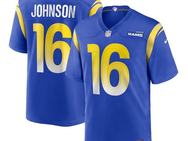 Tyler Johnson Los Angeles Rams Nike Team Game Jersey -  Royal
