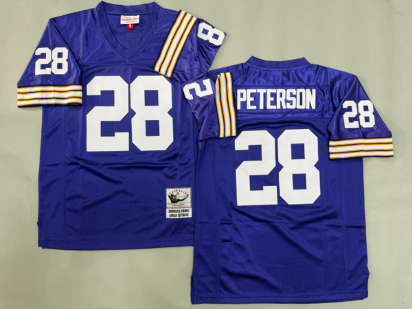 Adrian Peterson Minnesota Vikings Authentic Throwback Retired Player Jersey