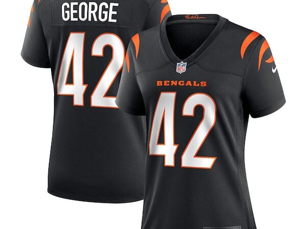 Allan George Cincinnati Bengals Nike Women's Game Player Jersey - Black