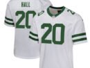 Breece Hall New York Jets Nike Youth Game Jersey - Legacy White/Black/Green