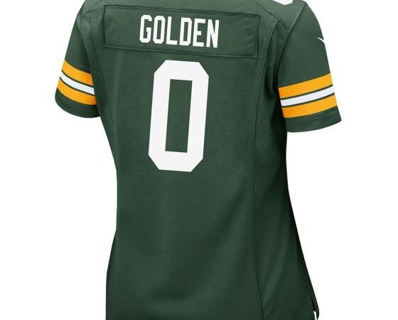 Matthew Golden Green Bay Packers Nike Women's Game Jersey - Green