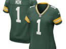 Number 1 Mom Green Bay Packers Nike Women's Game Jersey - Green