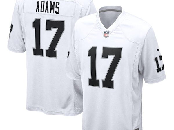 Davante Adams Las Vegas Raiders Nike Game Jersey - White/Black