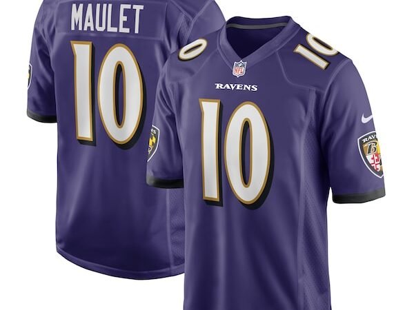 Arthur Maulet Baltimore Ravens Nike  Game Jersey -  Purple