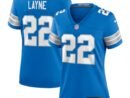Bobby Layne Detroit Lions Nike Women's Retired Player Game Jersey - Blue