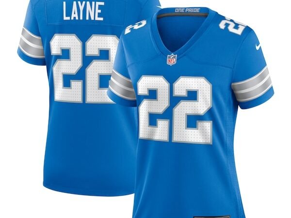 Bobby Layne Detroit Lions Nike Women's Retired Player Game Jersey - Blue