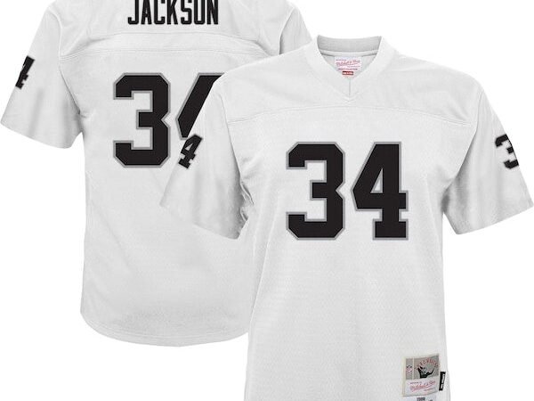 Bo Jackson Las Vegas Raiders Youth 1988 Retired Player Legacy Jersey - White