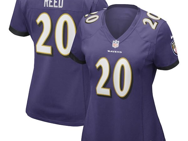 Ed Reed Baltimore Ravens Nike Women's Game Retired Player Jersey - Purple