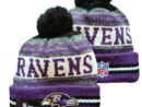 BALTIMORE RAVENS KNIT HAT
