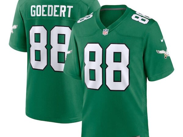 Dallas Goedert Philadelphia Eagles Nike Youth Game Jersey - Kelly Green