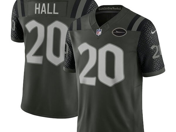 Breece Hall New York Jets Nike 2025 Rivalries Collection Limited Jersey - Gotham Green