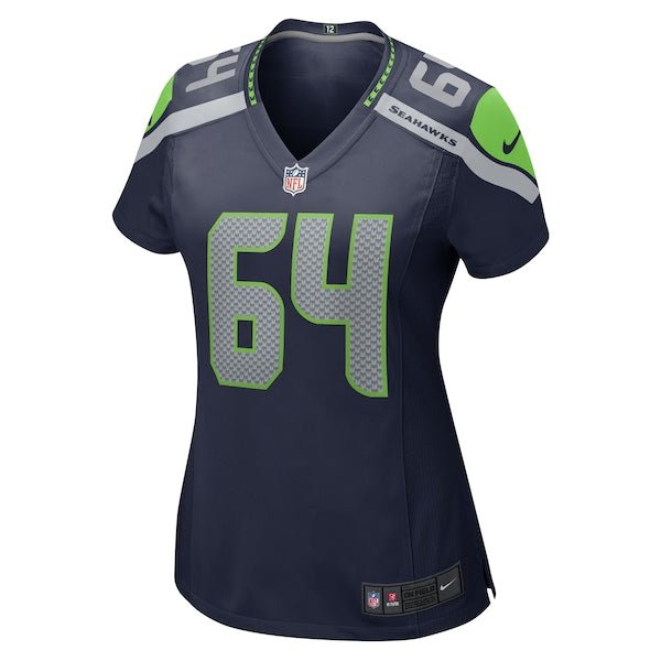Austin Faoliu Seattle Seahawks Nike Women's Game Jersey - College Navy