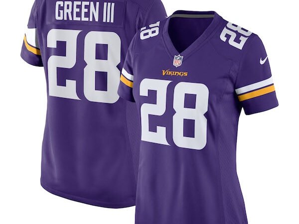 A.J. Green III Minnesota Vikings Nike Women's Team Game Jersey -  Purple