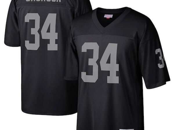 Bo Jackson Las Vegas Raiders Legacy Replica Jersey - Black