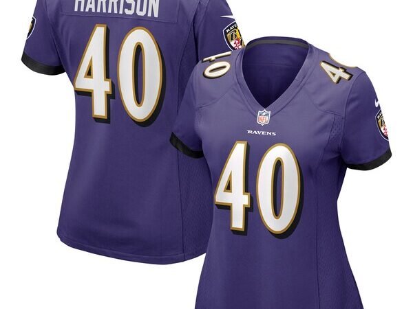 Malik Harrison Baltimore Ravens Nike Women's Game Jersey - Purple