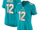 Bob Griese Miami Dolphins Nike Women's Game Retired Player Jersey - Aqua/White