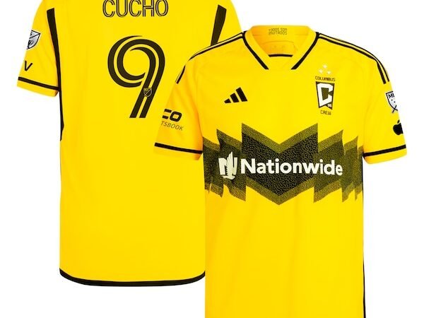 Cucho Hernández Columbus Crew adidas 2024 The Home Kit Authentic Player Jersey - Yellow