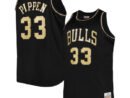 Scottie Pippen Chicago Bulls Big & Tall Hardwood Classics 1997/98 Swingman Jersey - Black