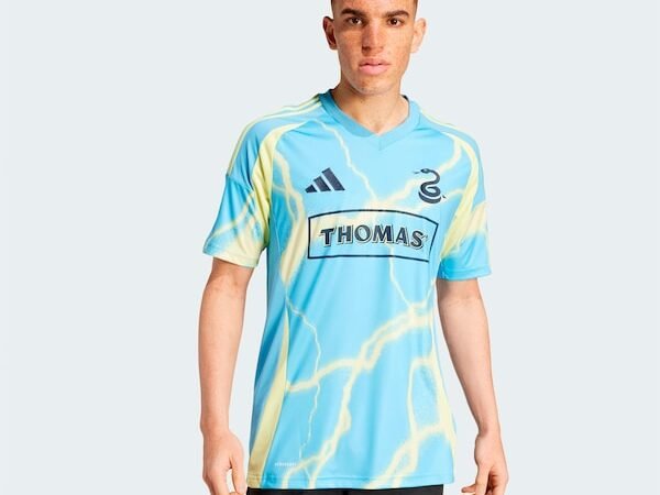 Philadelphia Union adidas 2025 The Voltage Kit Replica Jersey - Blue