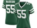 Braiden McGregor New York Jets Nike Women's Team Game Jersey - Legacy Green