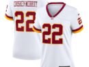 Jacory Croskey-Merritt Washington Commanders Nike Women's Game Super Bowl Era Jersey - White