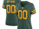 Green Bay Packers Nike Women's Alternate Custom Jersey - Green