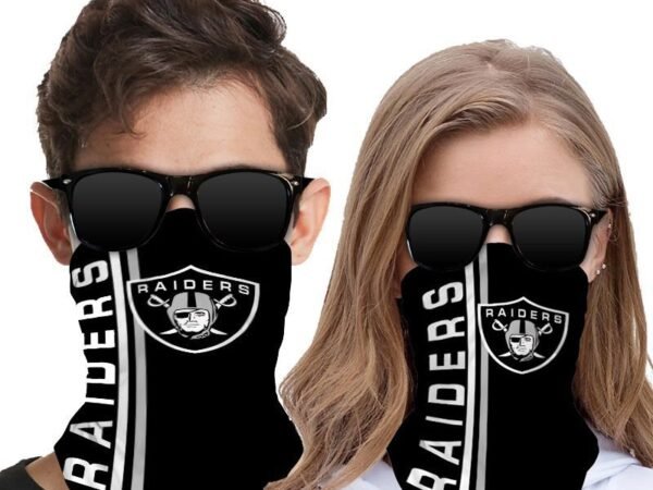 RAIDERS FACE MASK BANDANAS