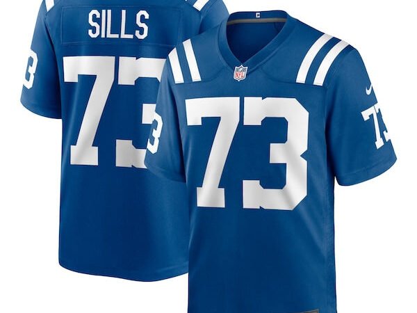 Josh Sills Indianapolis Colts Nike Team Game Jersey -  Royal
