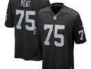 Andrus Peat Las Vegas Raiders Nike Team Game Jersey -  Black