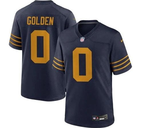 Matthew Golden Green Bay Packers Nike The 1923 Classic Game Jersey - Navy
