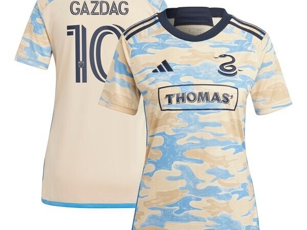 Daniel Gazdag Philadelphia Union adidas Women's 2024 For Philly Replica Jersey -