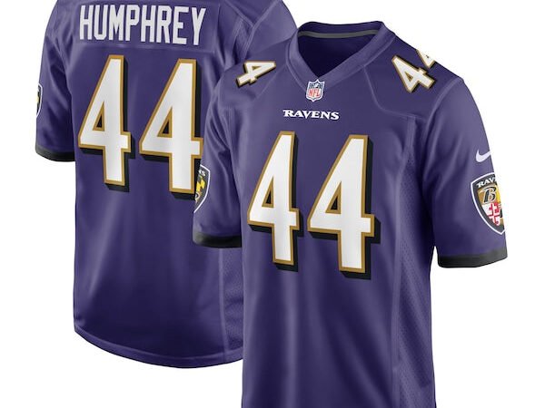 Marlon Humphrey Baltimore Ravens Nike Game Team Jersey - Purple