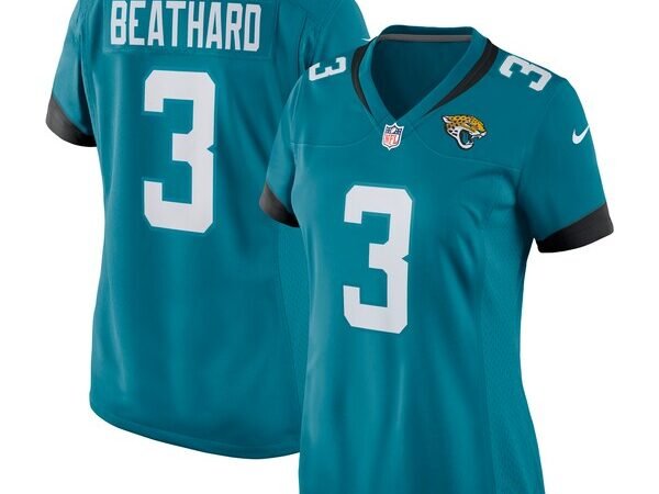 C.J. Beathard Jacksonville Jaguars Nike Women's Game Jersey - Teal