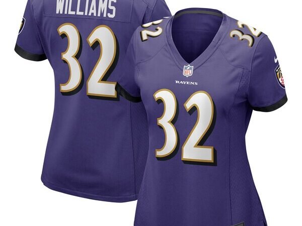 Marcus Williams Baltimore Ravens Nike Women's Game Jersey - Purple