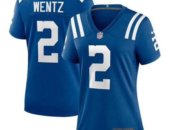 Carson Wentz Indianapolis Colts Nike Women's Game Jersey - Royal/White