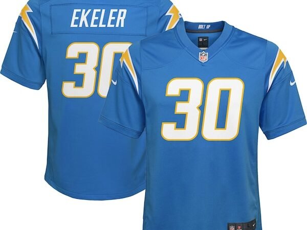 Austin Ekeler Los Angeles Chargers Nike Youth Game Jersey - Powder Blue