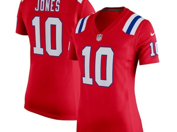 Mac Jones New England Patriots Nike Women's Game Jersey - Red