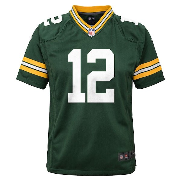 Aaron Rodgers Green Bay Packers Nike Youth Game Jersey - Green