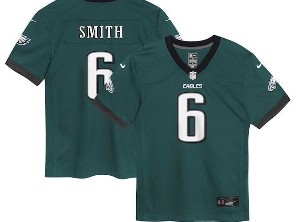 DeVonta Smith Philadelphia Eagles Nike Toddler Game Jersey - Midnight Green