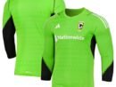 Columbus Crew adidas 2024 Goalkeeper Long Sleeve Replica Jersey - Green