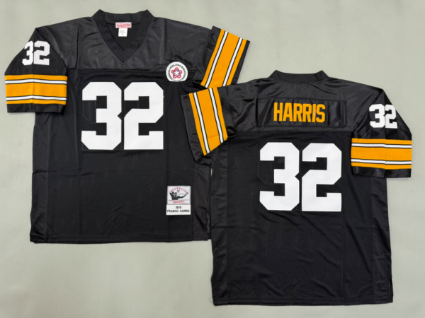 Franco Harris Pittsburgh Steelers Authentic Throwback Retired Player Jersey