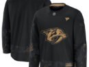 Nashville Predators  2024 Military Appreciation Practice Jersey - Black