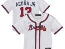 Ronald Acuña Jr. Atlanta Braves Nike Toddler Replica 2.0 Player Jersey - White