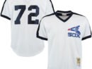 Carlton Fisk Chicago White Sox Cooperstown Mesh Batting Practice Jersey - White
