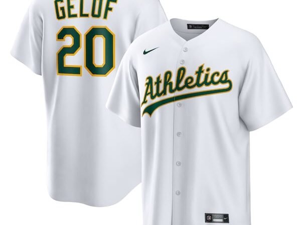 Zack Gelof Oakland Athletics Nike Home Replica Jersey - White