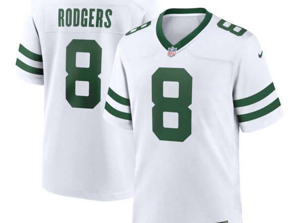 Aaron Rodgers New York Jets Nike Youth Game Jersey - White